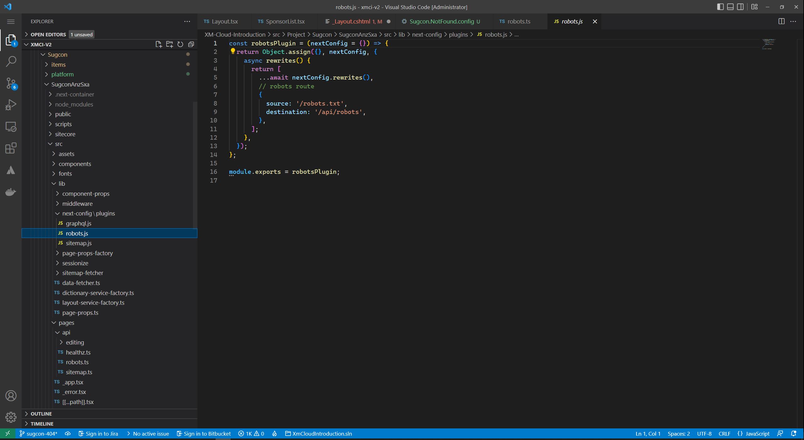 Code JS