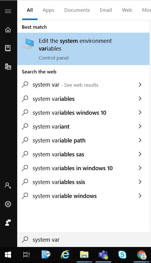 System Variables 1